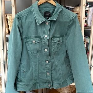 Liverpool XL Green Jean Jacket